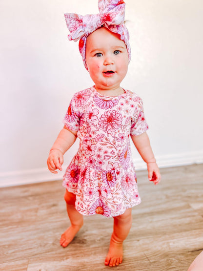 Flora Bamboo Skirty Dress