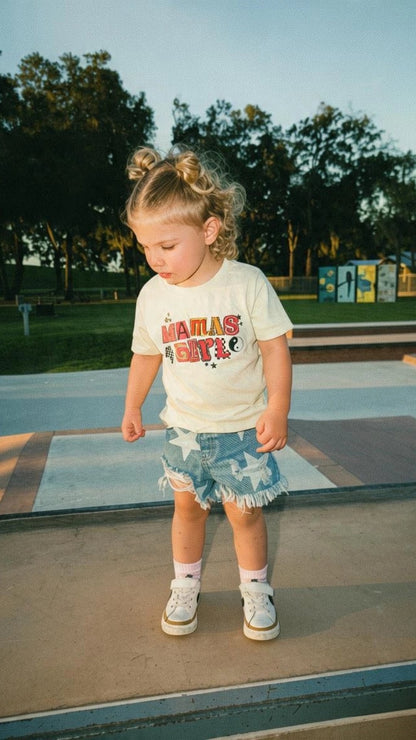 Retro Mama's Girl Graphic T-shirt