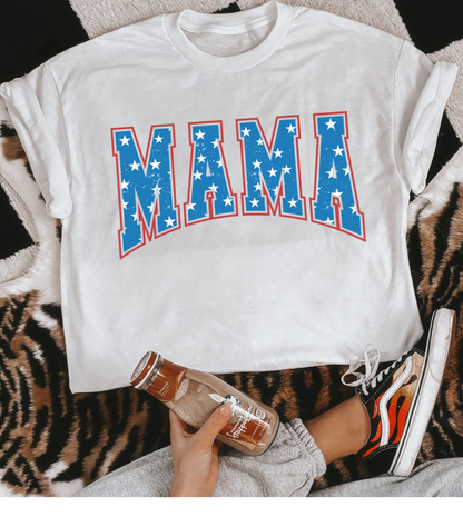 Mama Stars 4th of July T-shirt