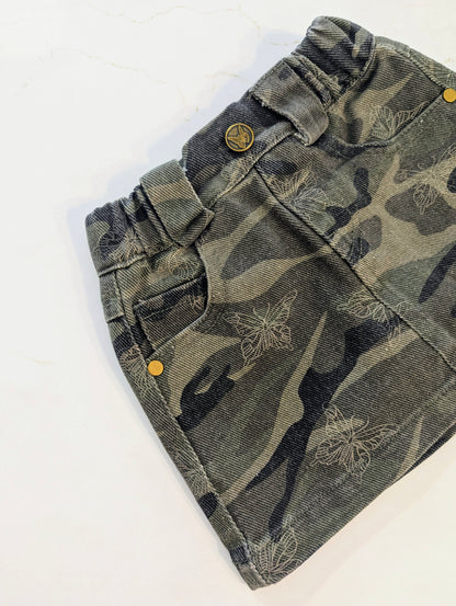 Camo Cutie Skirt - Girls