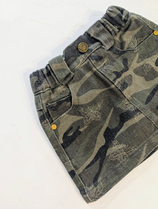 Camo Cutie Skirt - Girls