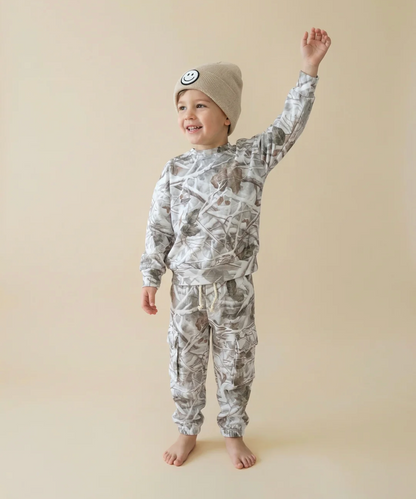 Camo Cargo Jogger Set