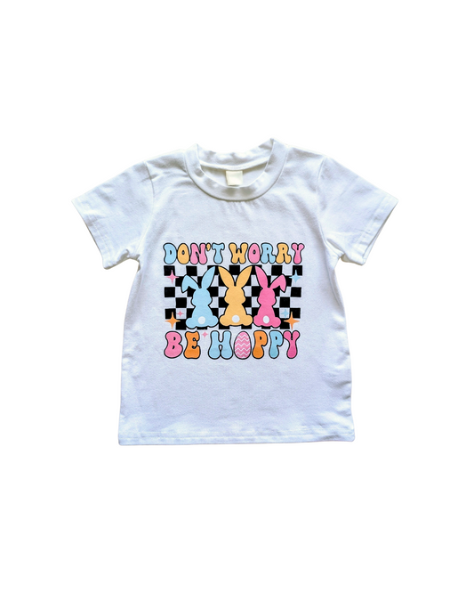 Don't Worry Be Hoppy Graphic T-shirt - Easter