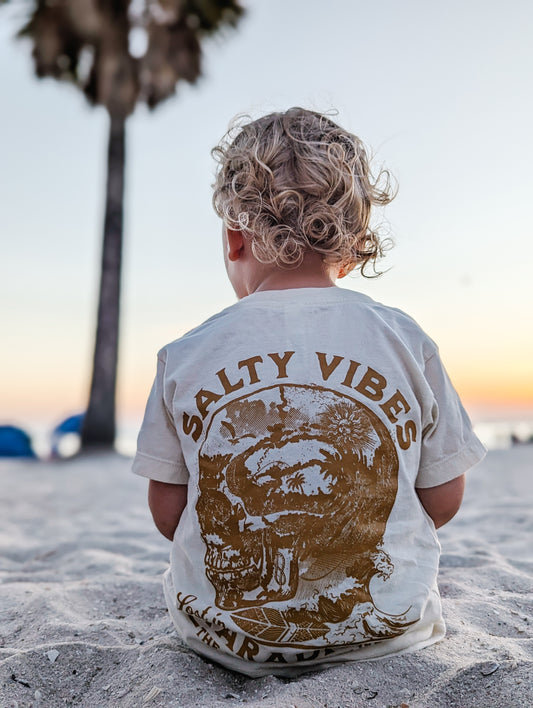 Salty Vibes Graphic T-shirt - Kids