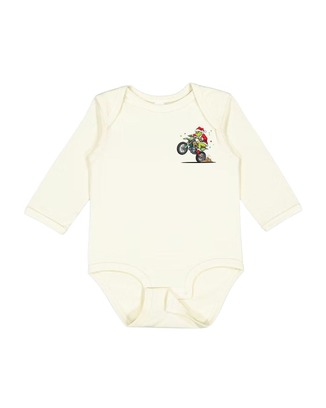 Oh what fun it is to ride Dirt bike Long Sleeve Shirt - Baby & Kids