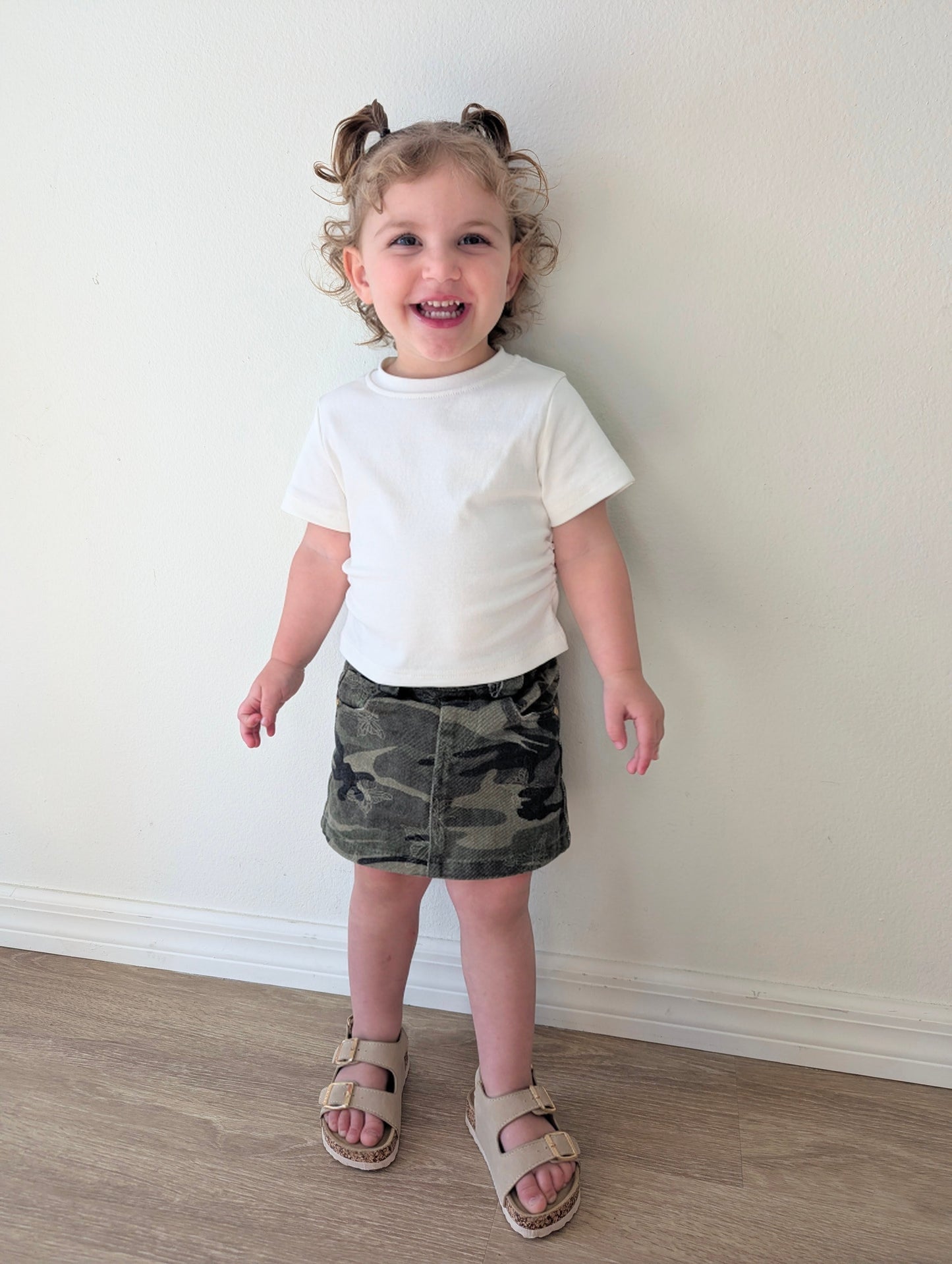 Camo Cutie Skirt - Girls