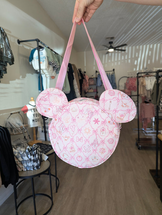 Coquette Pink Ears Purse