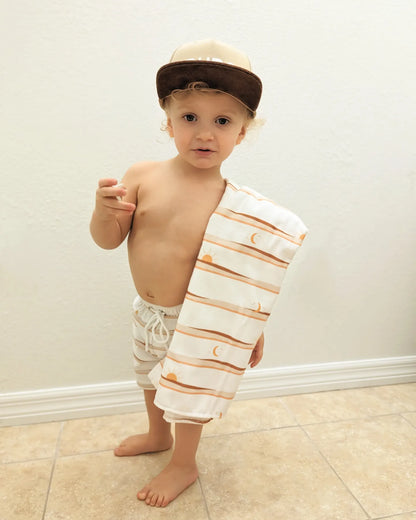 Golden Hour Boys Swim Shorts - UPF 50