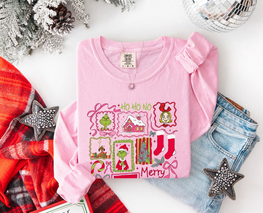 Women's Merry Grinchmas Long Sleeve Shirt