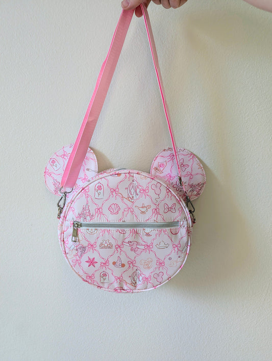 Coquette Pink Ears Purse