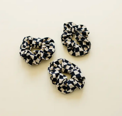 Checkered Scrunchies