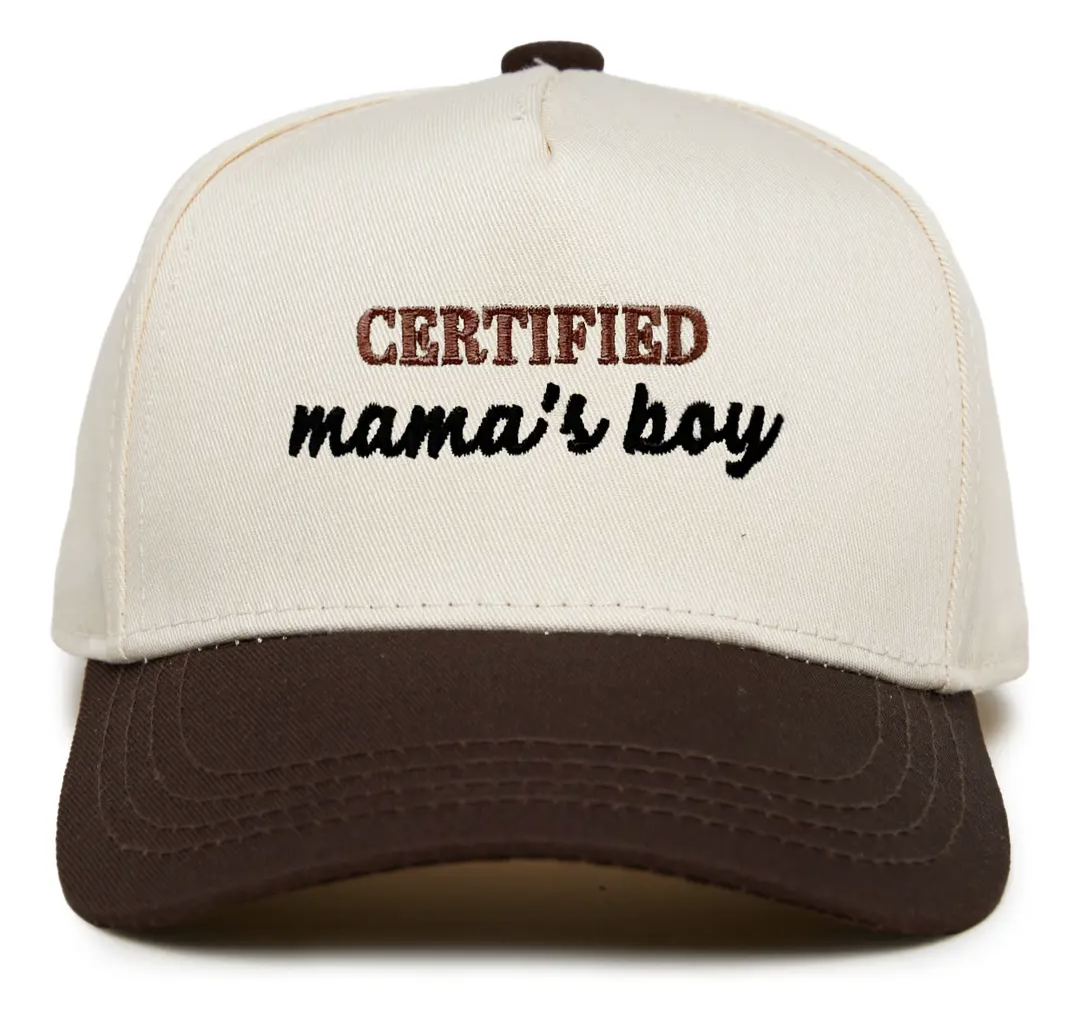 Certified Mamas Boy Snapback Hat - Kids