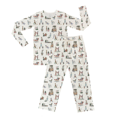 Mens Elfie Bamboo Pajama Set