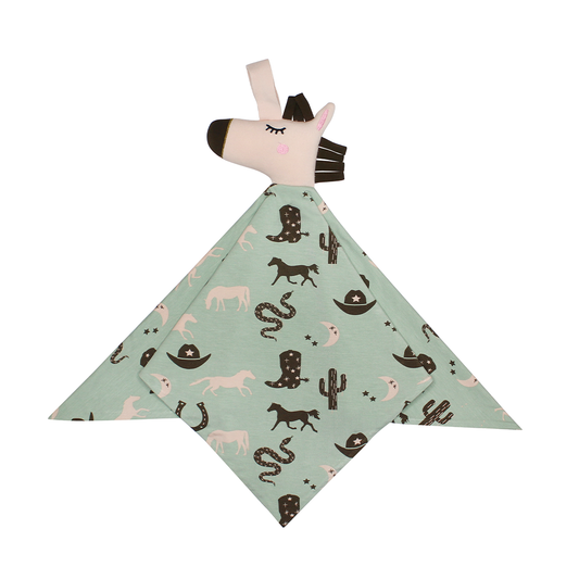 Giddyup Western Bamboo Lovey Baby Gift