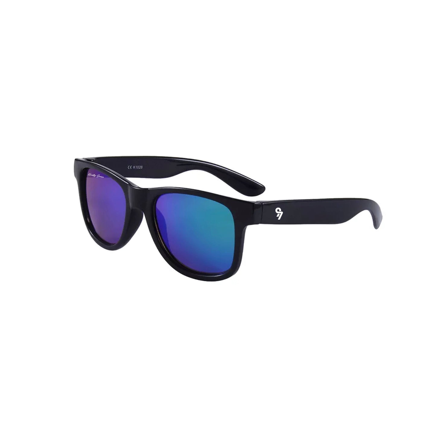 Sunglasses - Reflective Blue, Kids Sunnies, Toddler Glasses