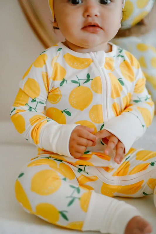 Lucky Lemons Bamboo Romper