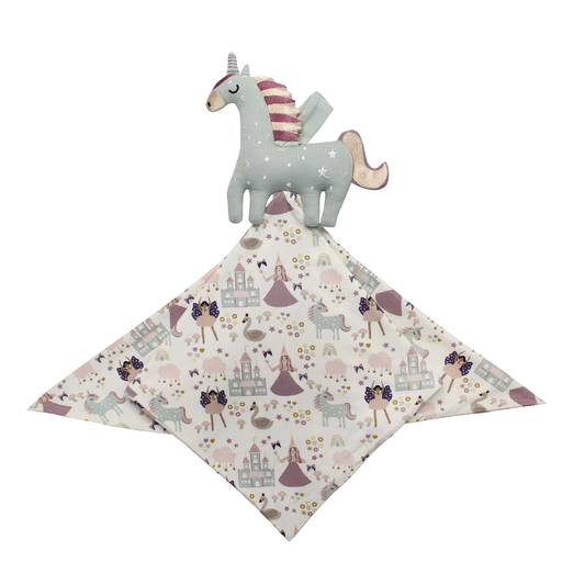 Once Upon a Time Unicorn Baby Bamboo Lovey